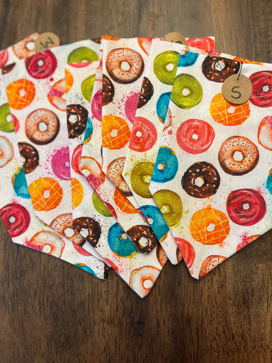 Crazy for Donuts Dog Bandana