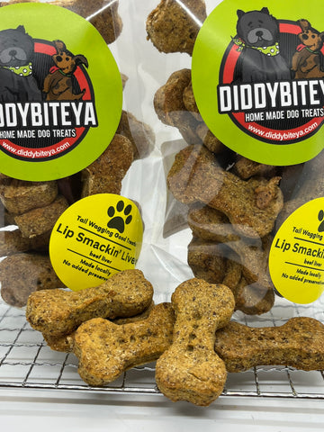 Lip Smackin' Liver Dog Treats Grain/Gluten Free