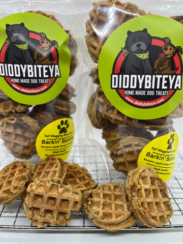 Barkin' Banana Bites Dog Treats