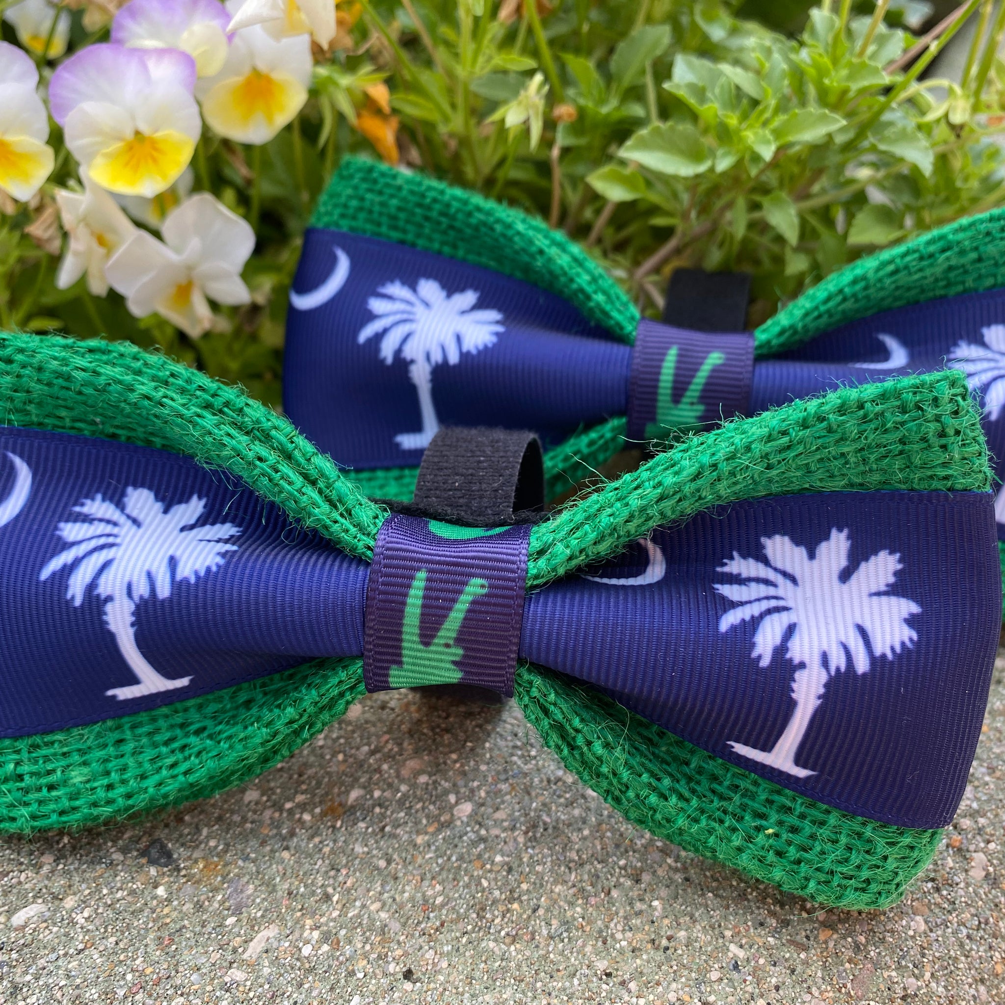 Palm & Moon Bow Tie