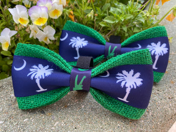 Palm & Moon Bow Tie