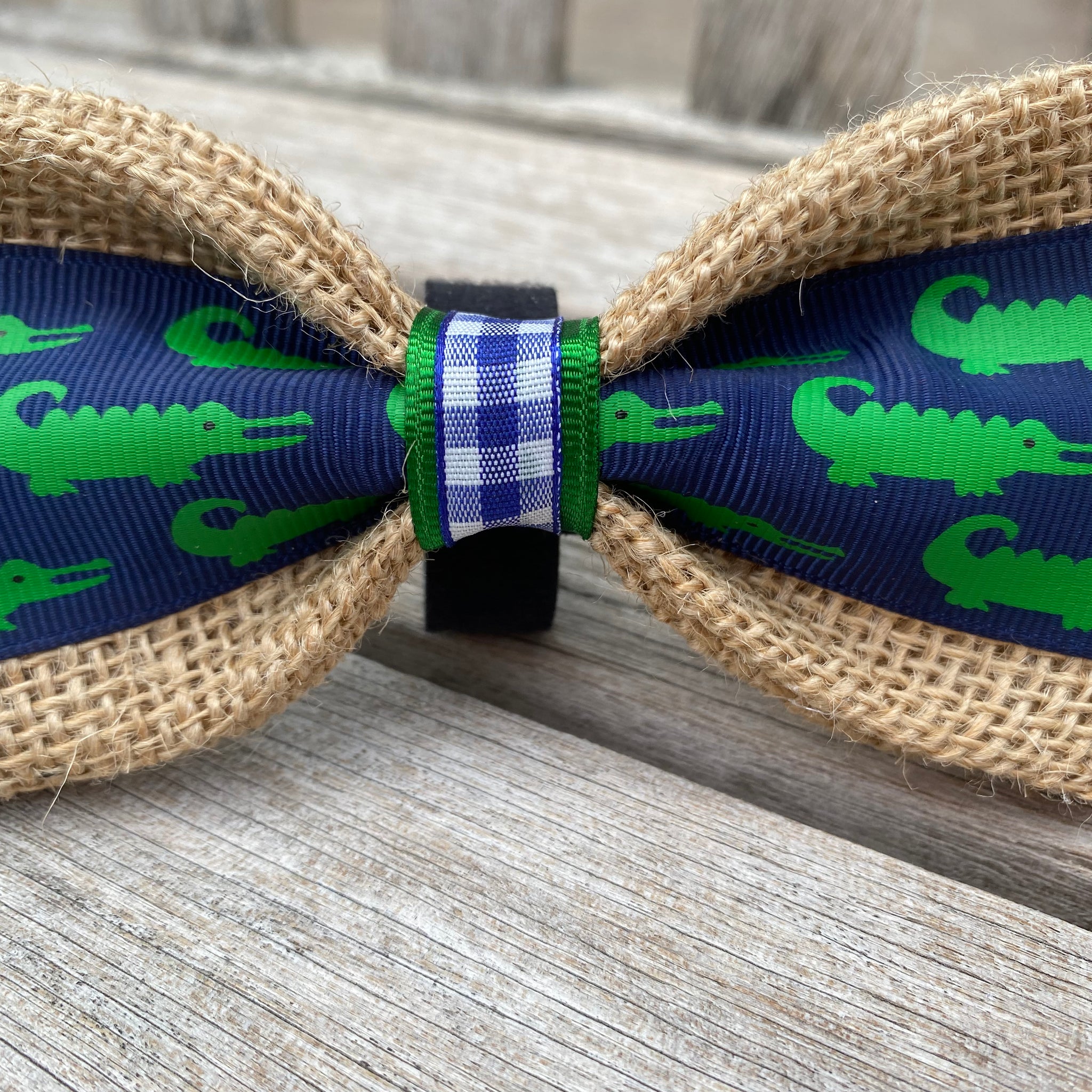 Preppy Gator Bow Tie