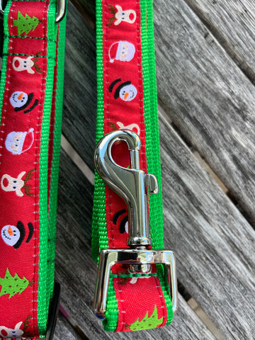 Rudolph Snowman Collar or Lead