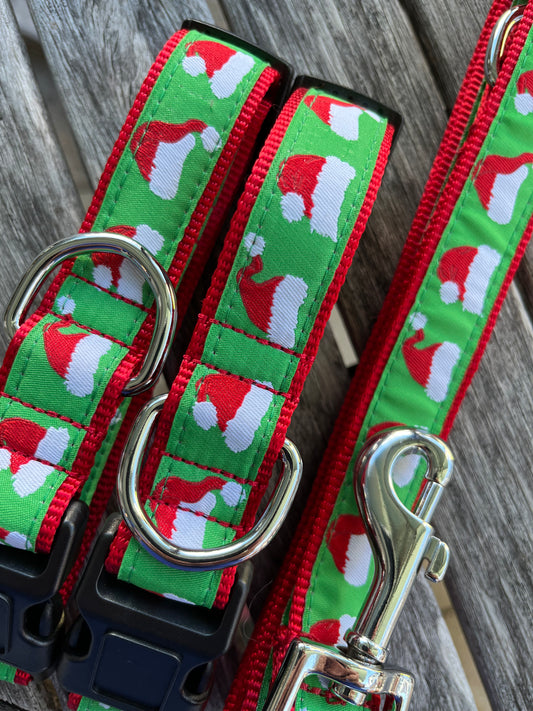 Santa Hat Collar or Lead