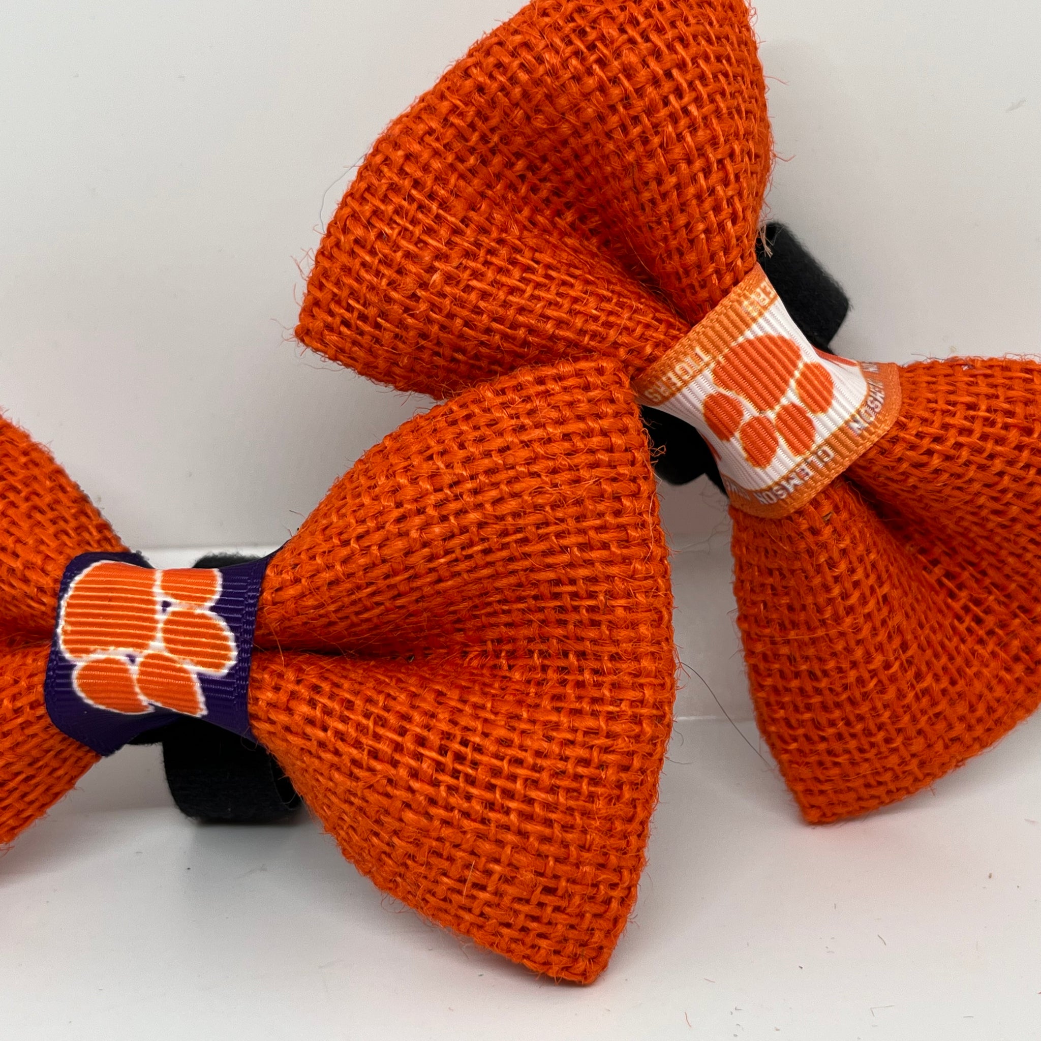 Clemson Mini Bow Tie